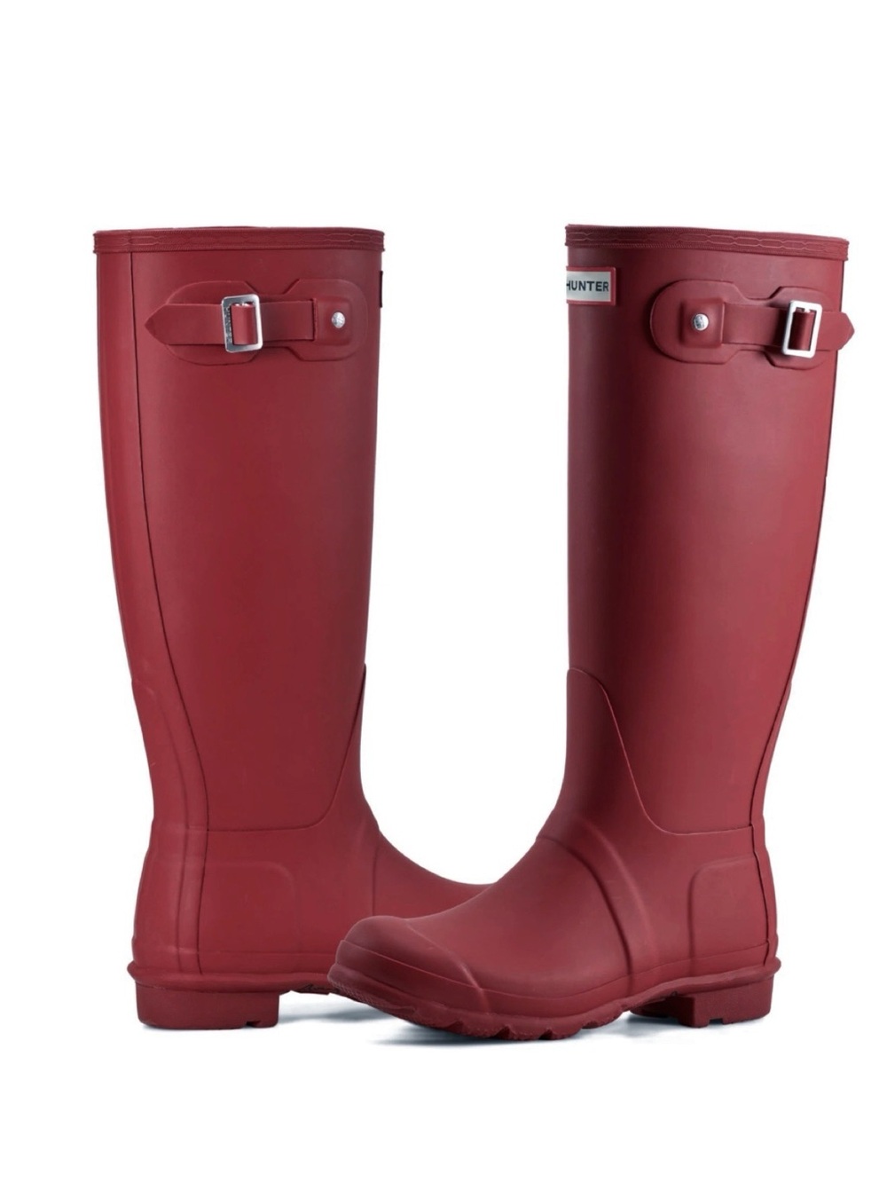 Hunter Women’s Original Tall Rain Boots Red Size 8